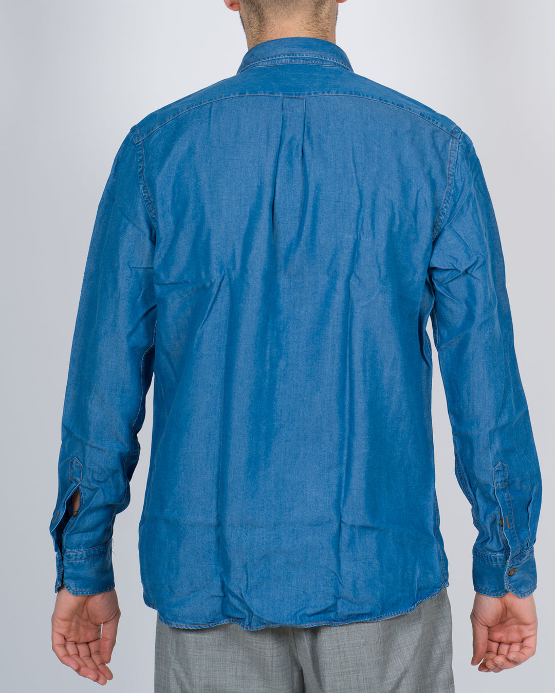 Camicia effetto denim scuro 