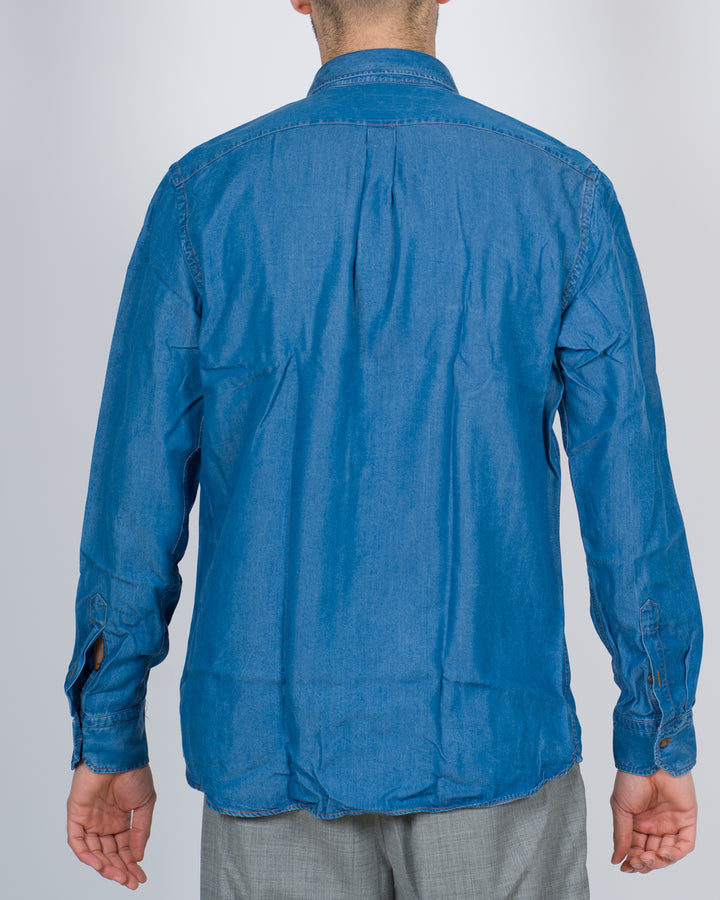 Camicia effetto denim scuro 
