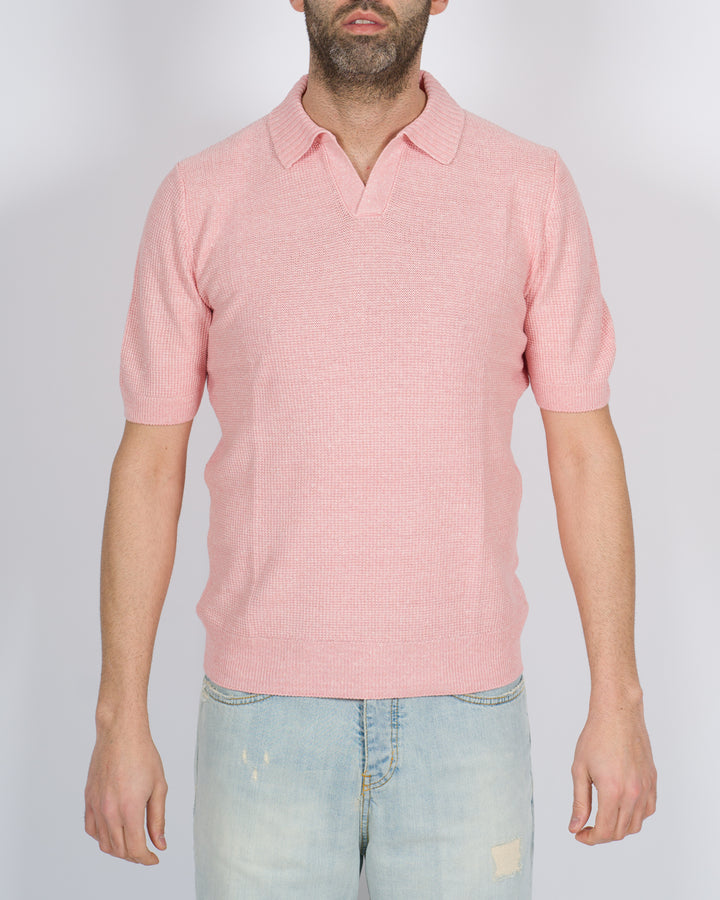 Polo skipper rosa 