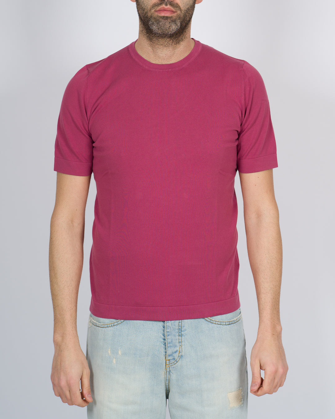 T-shirt cotone crepe amarena 