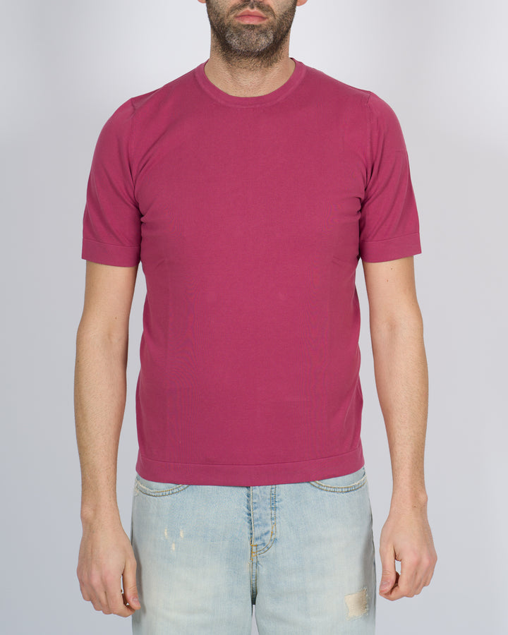 T-shirt cotone crepe amarena 