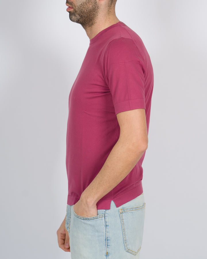 T-shirt cotone crepe amarena 
