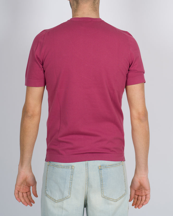 T-shirt cotone crepe amarena 