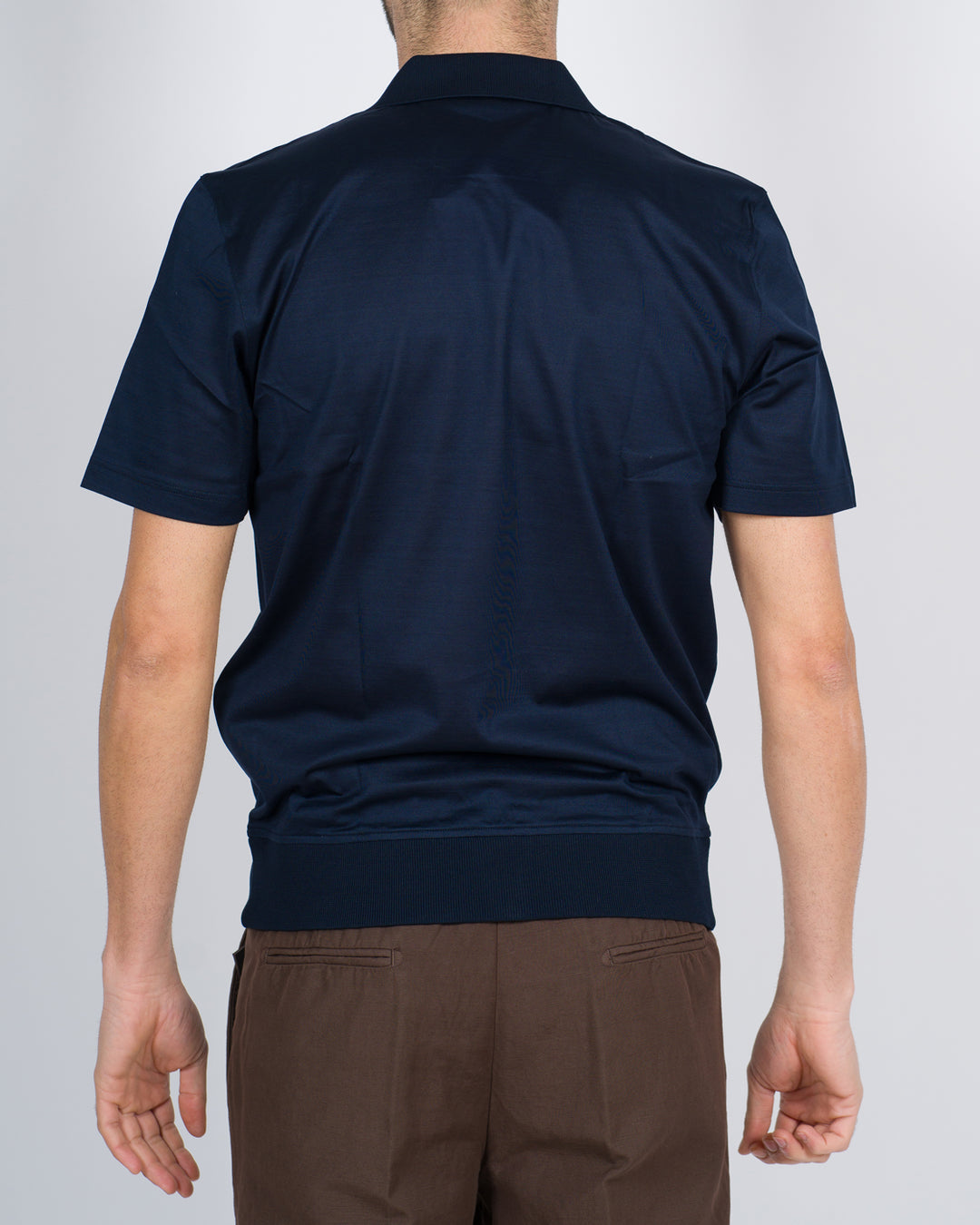 Polo skipper filo scozia blu 