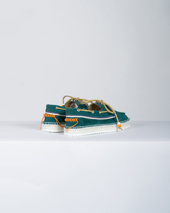 Nautico Cruz Suede verde 