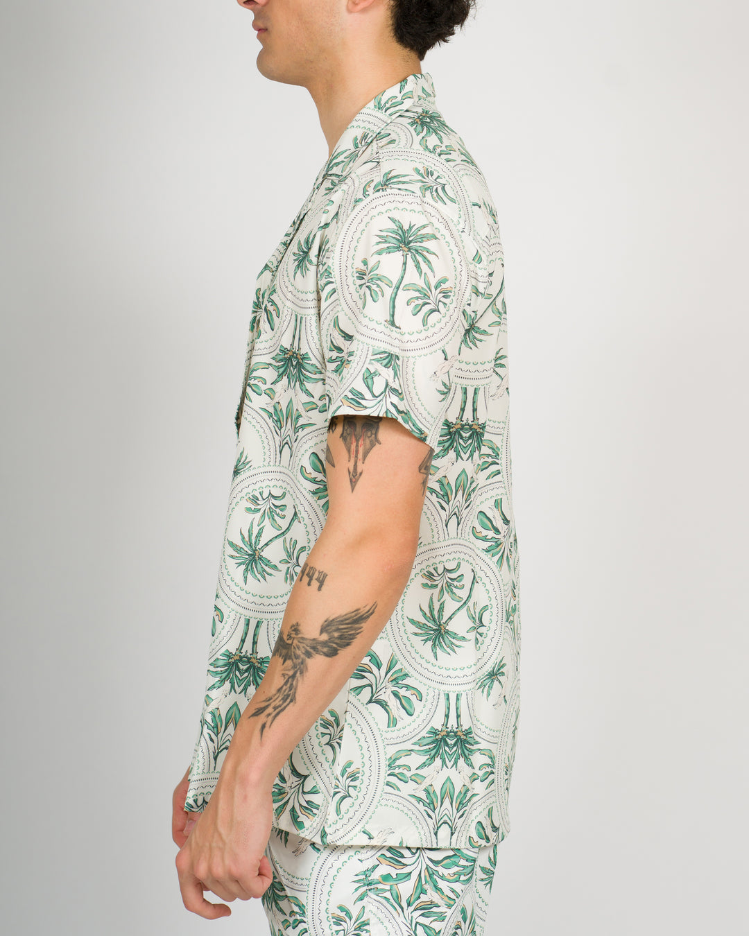 Camicia bowling stampata PRINT L<BR/> 