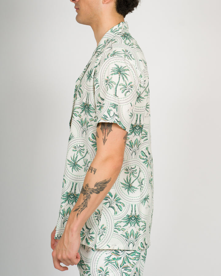 Camicia bowling stampata PRINT L<BR/> 