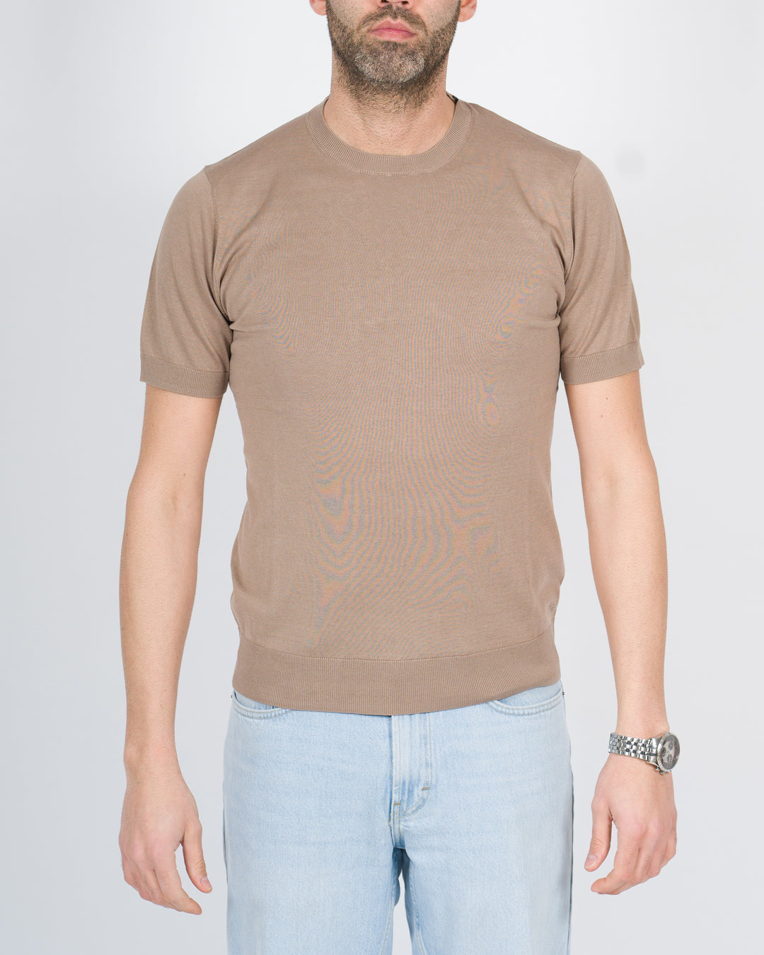 T-shirt extrafine fango 
