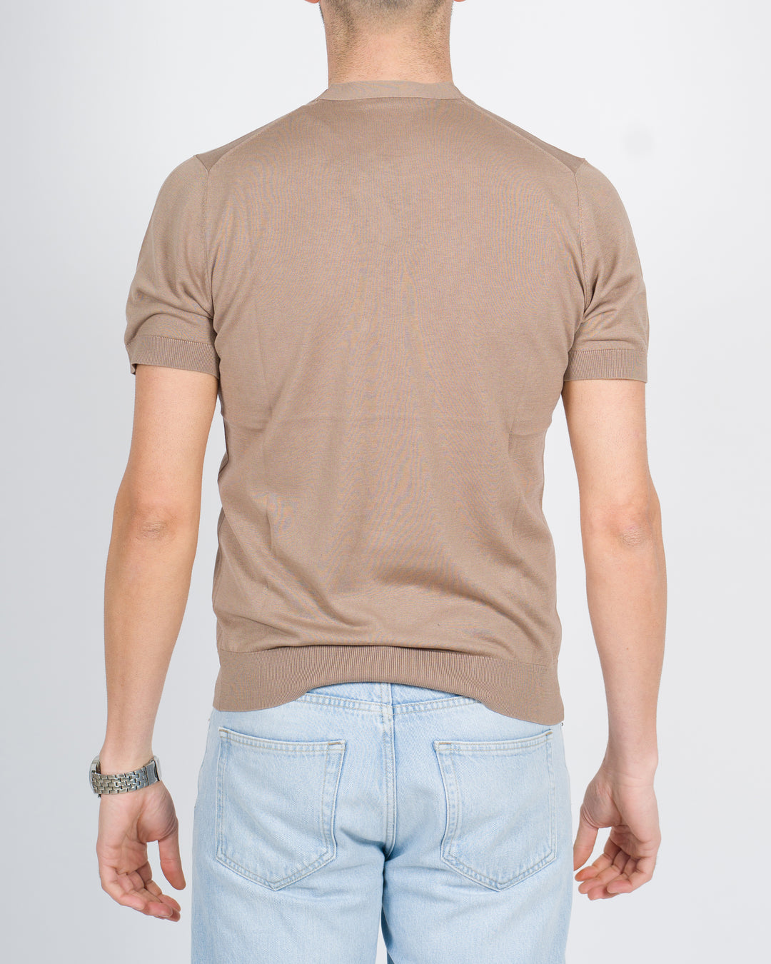 T-shirt extrafine fango 