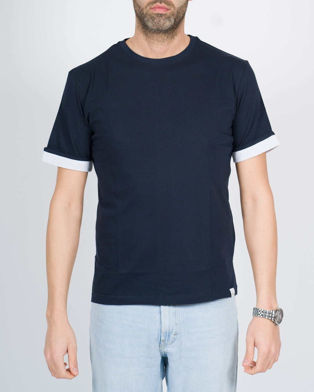 T-shirt cotone blu 