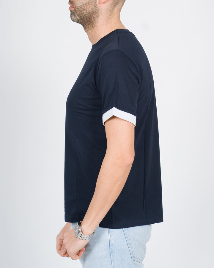 T-shirt cotone blu 