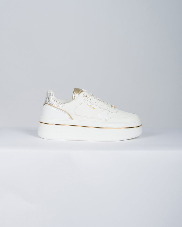 TWINSET 251TCP014BIANCO/ORO