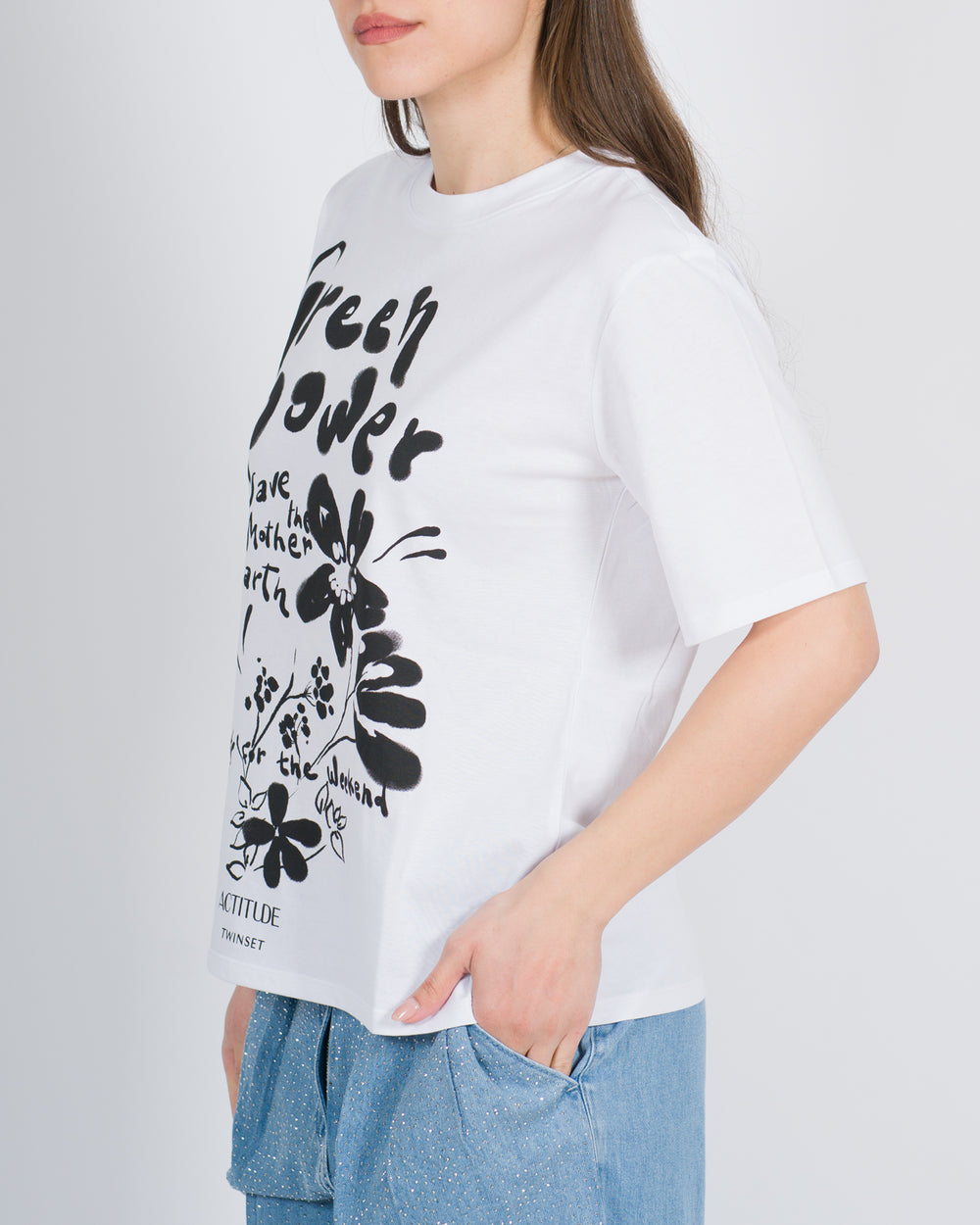 TWINSET ACTITUDE 251AP2190BIANCO