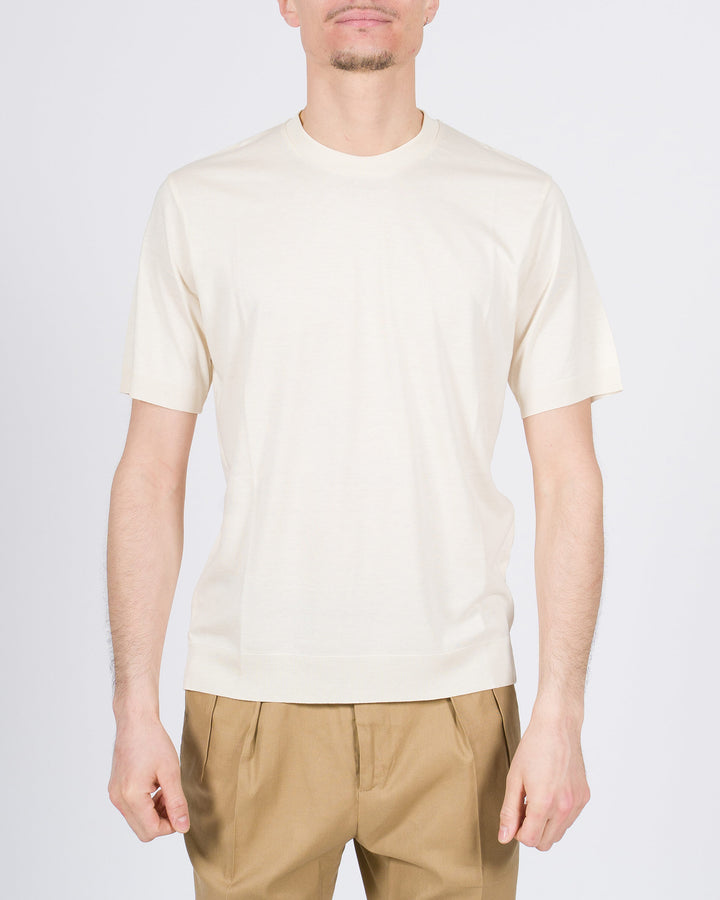 T-shirt Altea in lyocell panna 