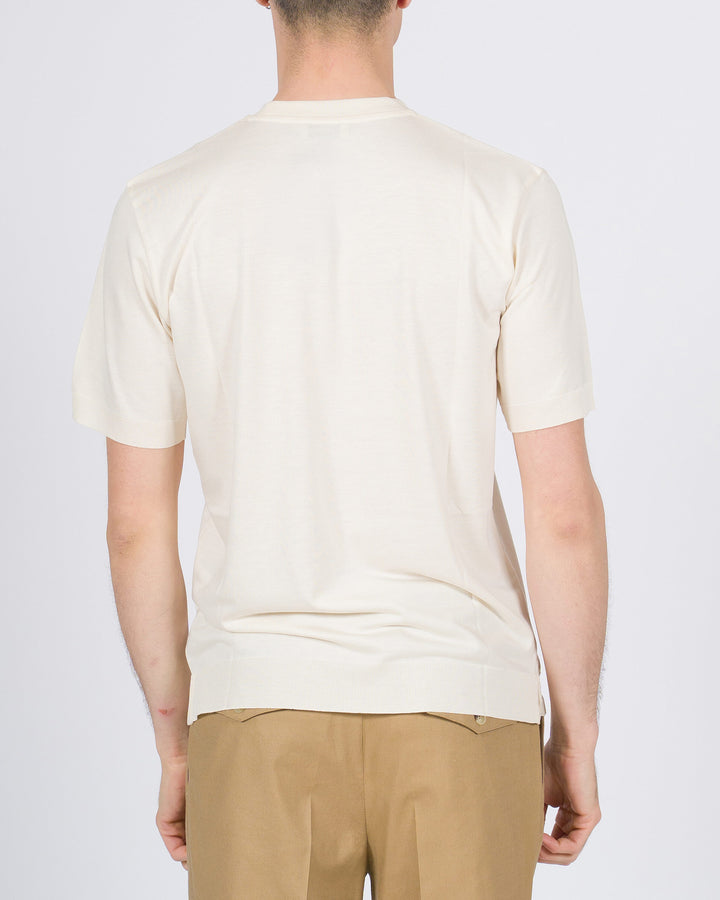 T-shirt Altea in lyocell panna 
