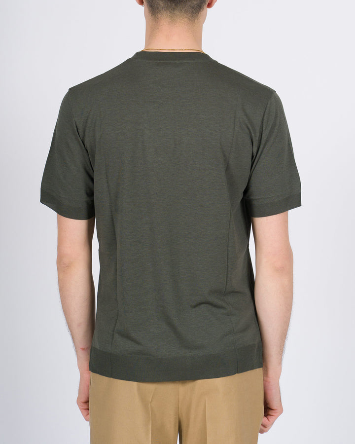 T-shirt Altea in lyocell verde 