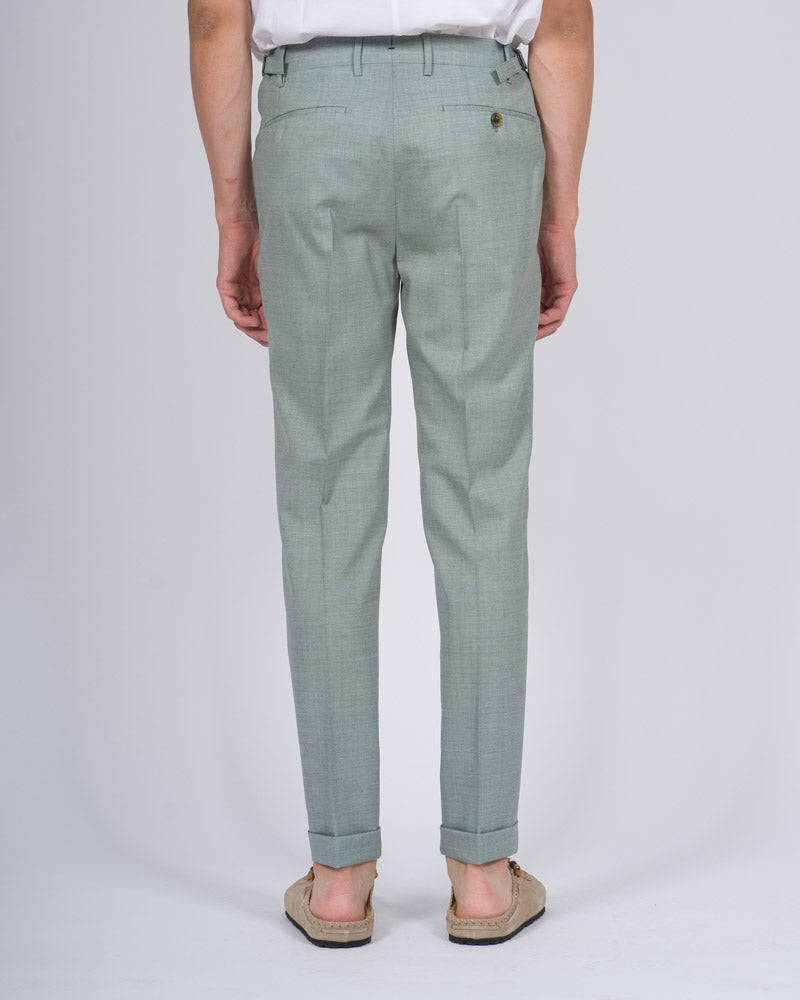 Pantalone Berwich Retro Lana Verde 