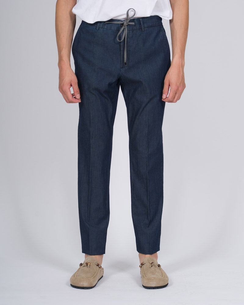 Pantalaccio in Tessuto Chambray 
