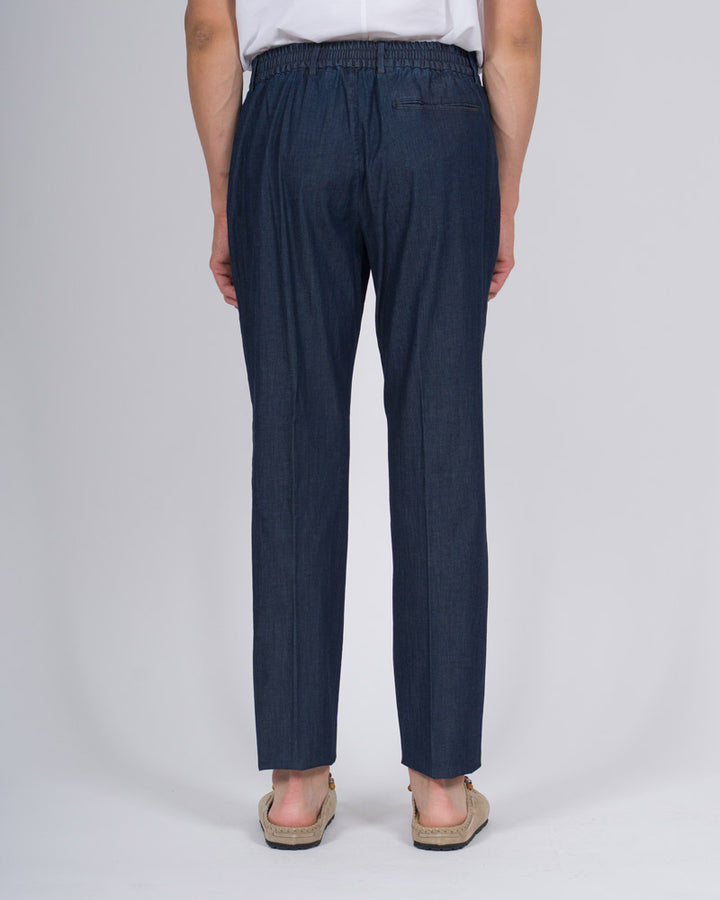 Pantalaccio in Tessuto Chambray 