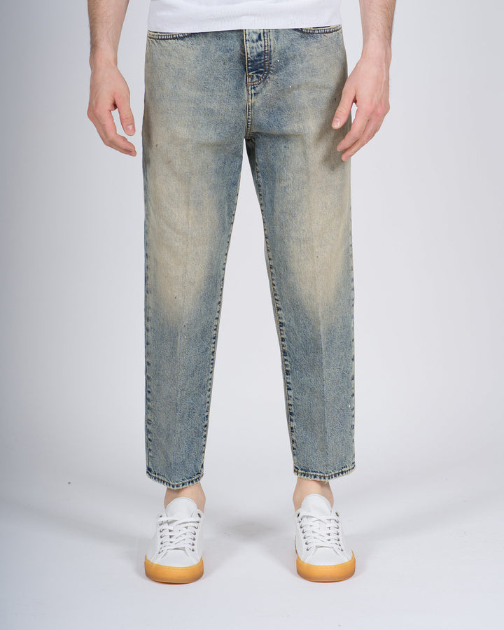 Jeans Uomo Bonheur Modello Osaka Placcato Sabbiato 
