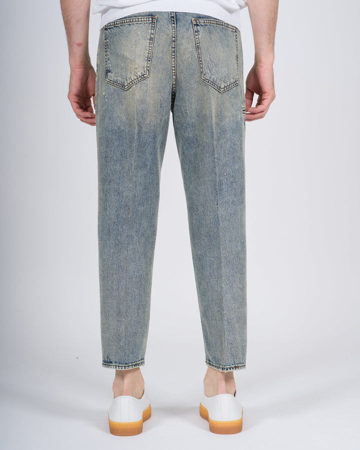 Jeans Uomo Bonheur Modello Osaka Placcato Sabbiato 