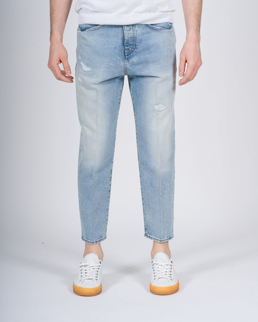 Jeans Uomo Bonheur Modello Osaka lavaggio chiaro 