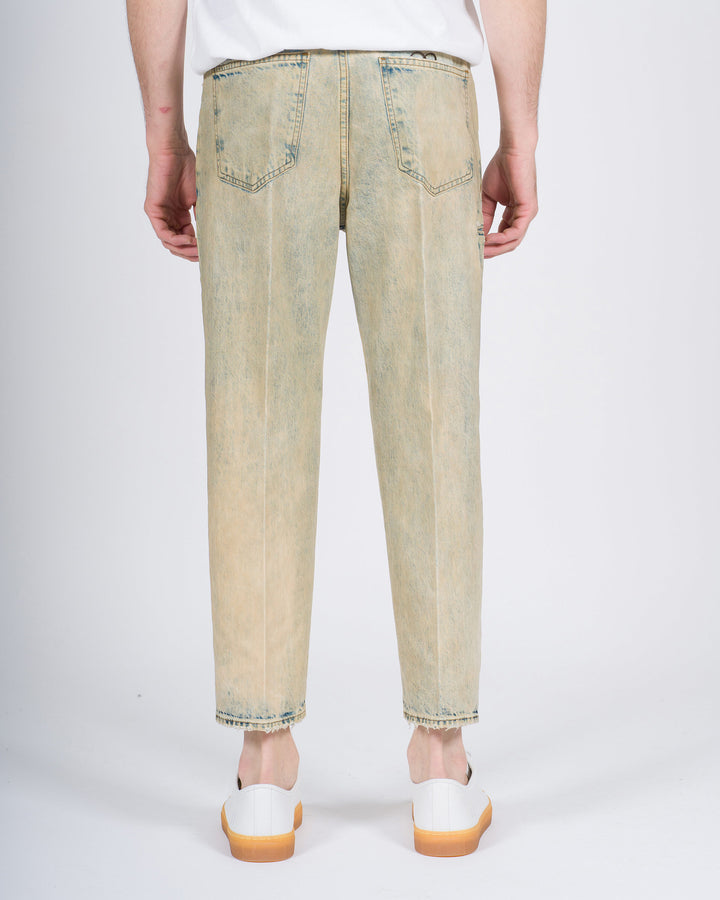 Jeans Uomo Bonheur Modello Osaka Sabbiature Chiare 