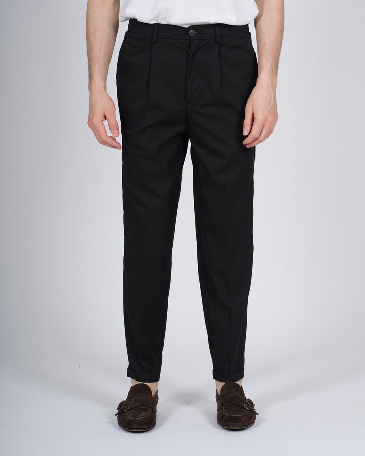 Pantalone Uomo Bonheur Modello Otaru Nero 