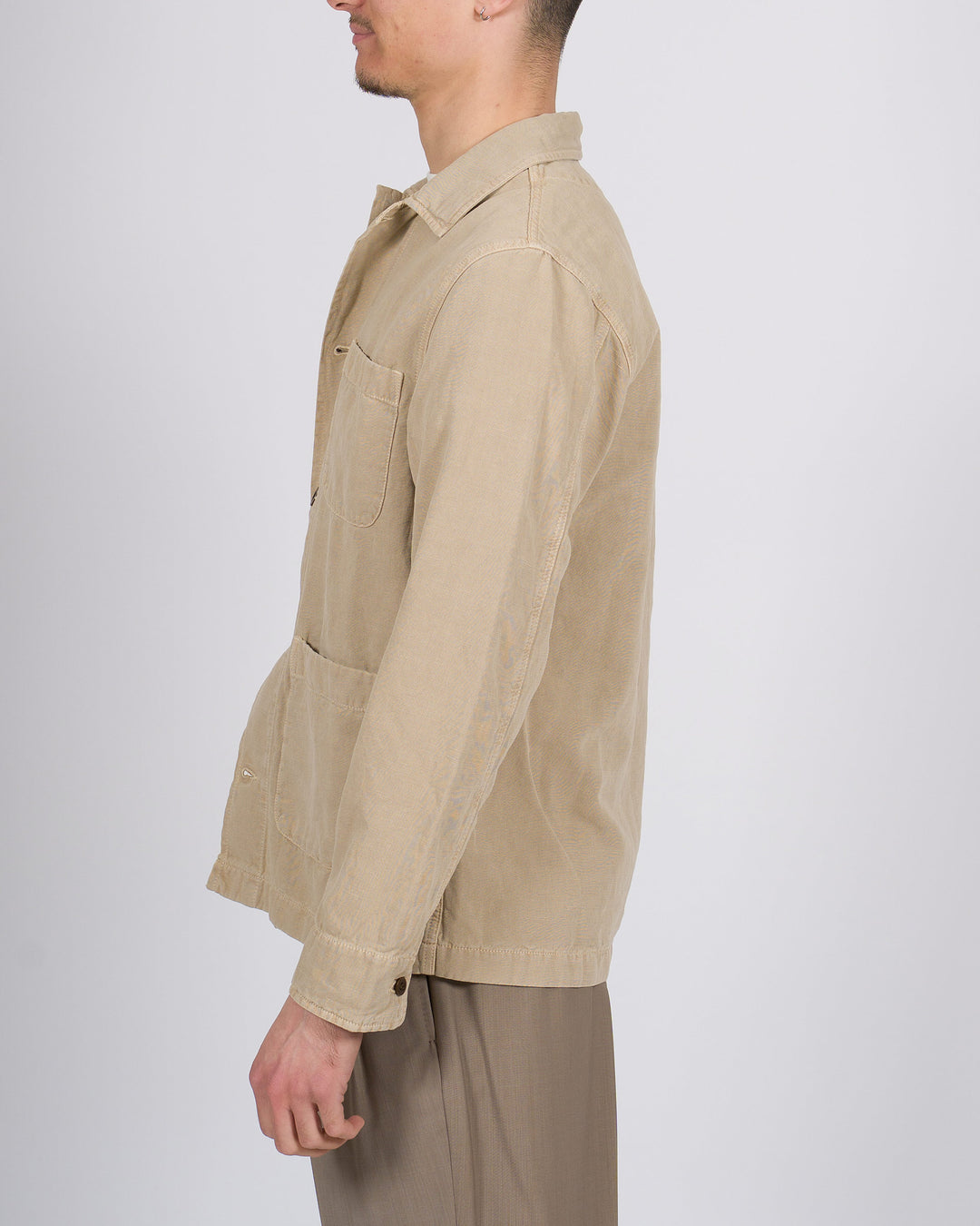 Work Jacket Uomo Chesapeake Modello St. Malo beige 