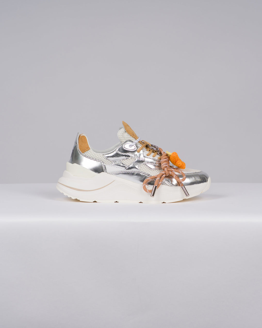FUGA MIRROR IVORY-SILVER<BR/> 