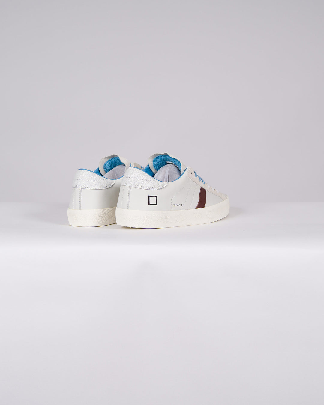 HILL LOW VINTAGE CALF WHITE-TURQUOISE<BR/> 