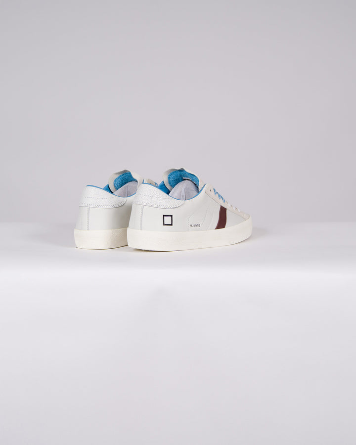 HILL LOW VINTAGE CALF WHITE-TURQUOISE<BR/> 