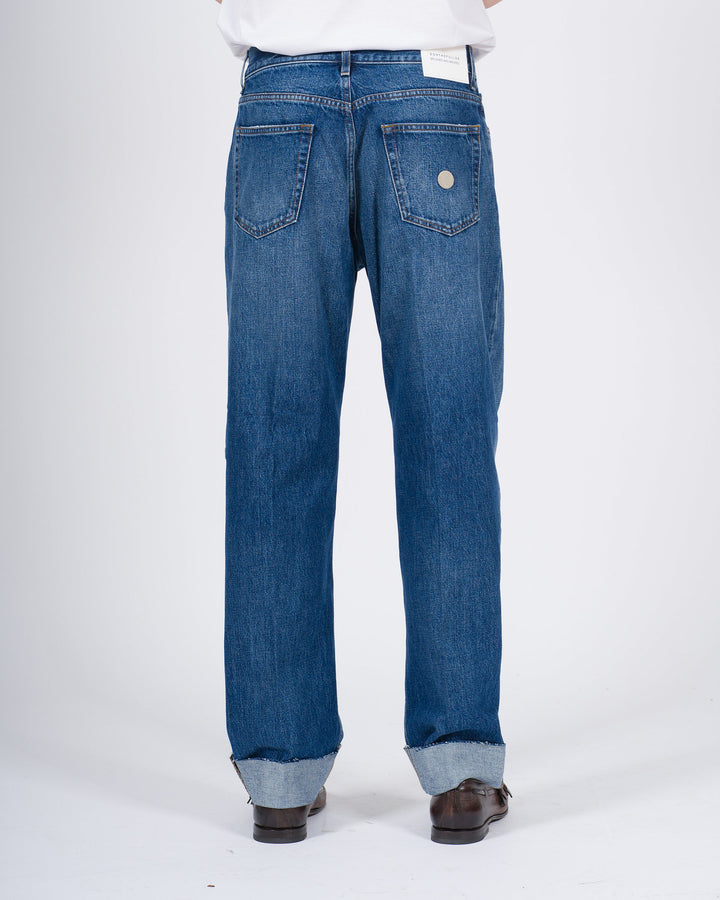 Jeans Don The Fuller modello Denver lungo risvoltoni a taglio vivo 