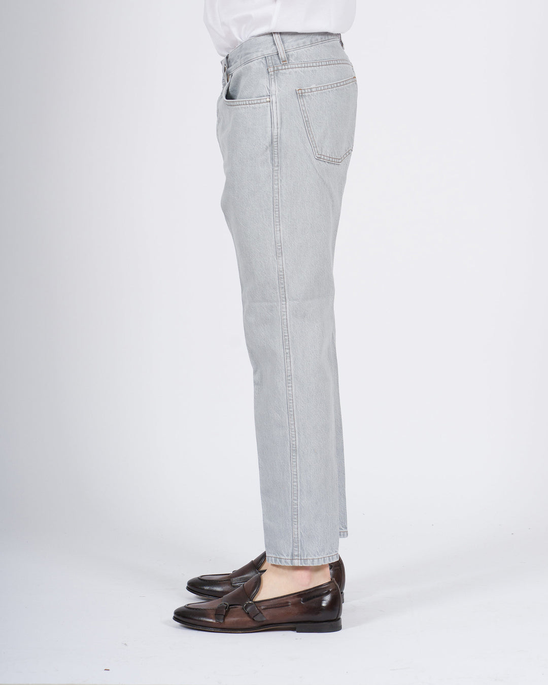 Jeans Don The Fuller modello Seoul colore grigio chiaro 