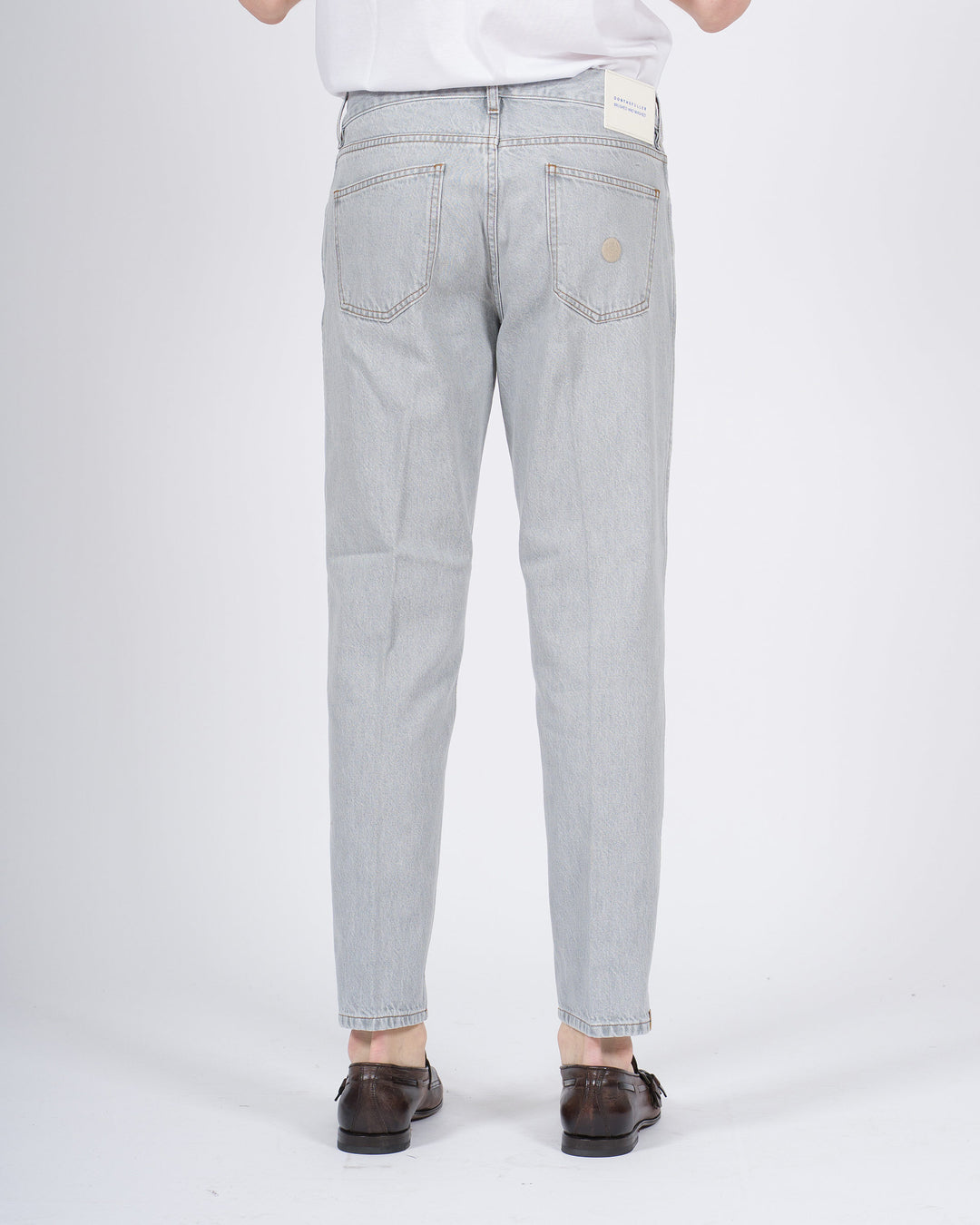 Jeans Don The Fuller modello Seoul colore grigio chiaro 