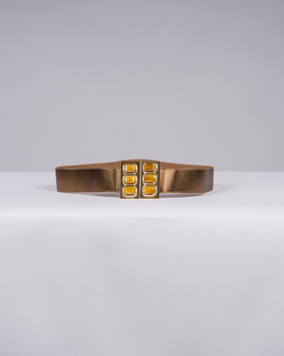 Cintura lovely  Bronzo con Placca Oro e Pietre ambra 
