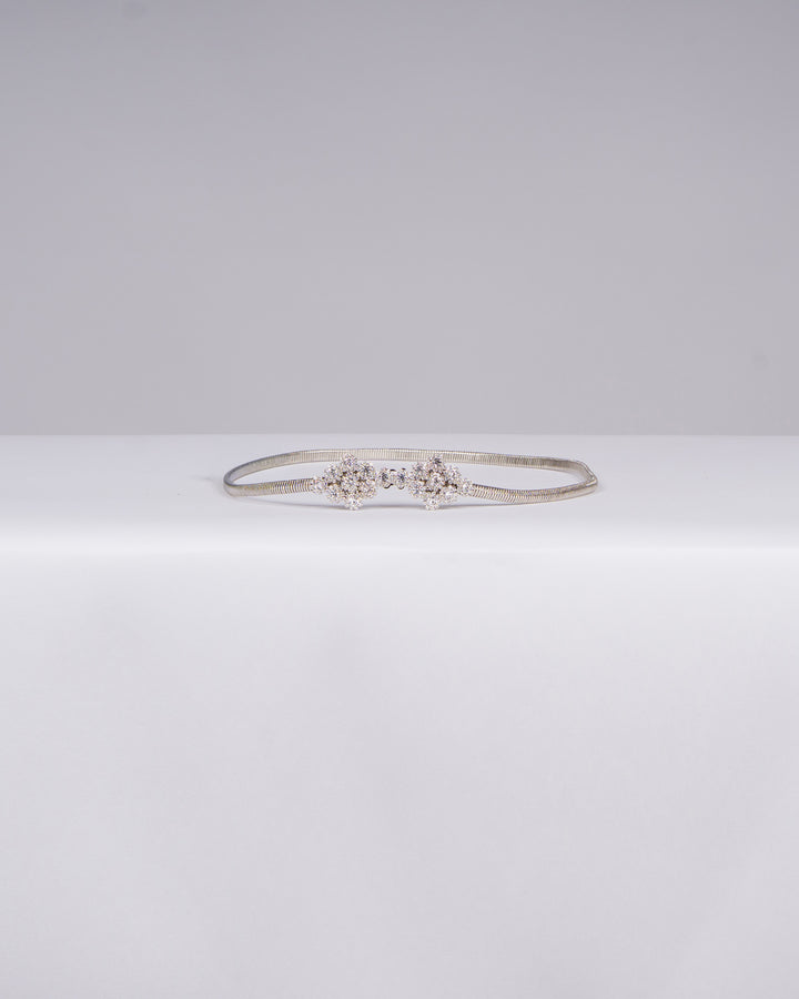 Cintura Lovely Silver Placca con pietre 