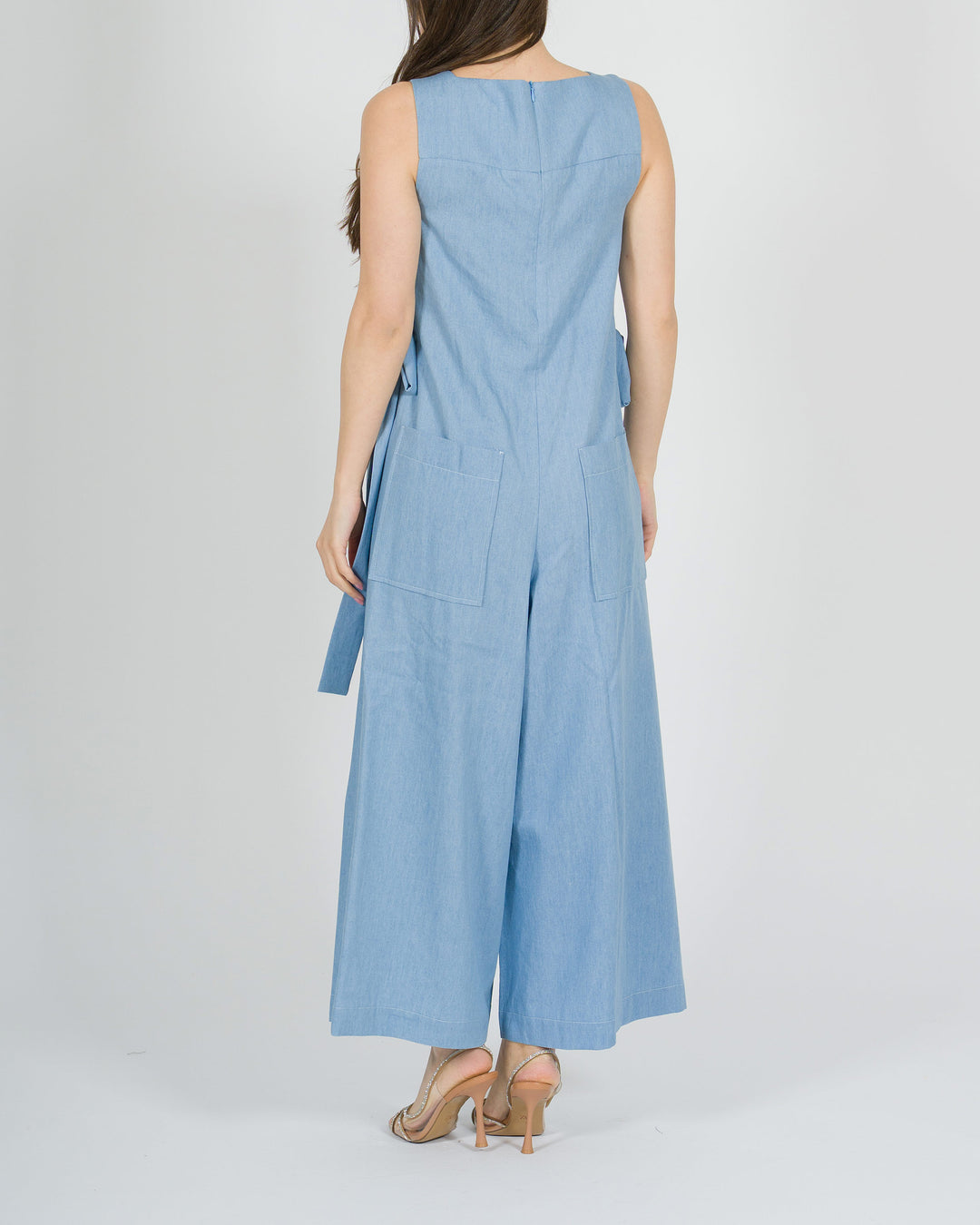 Tuta Meimeij azzurra in viscosa ultra light 