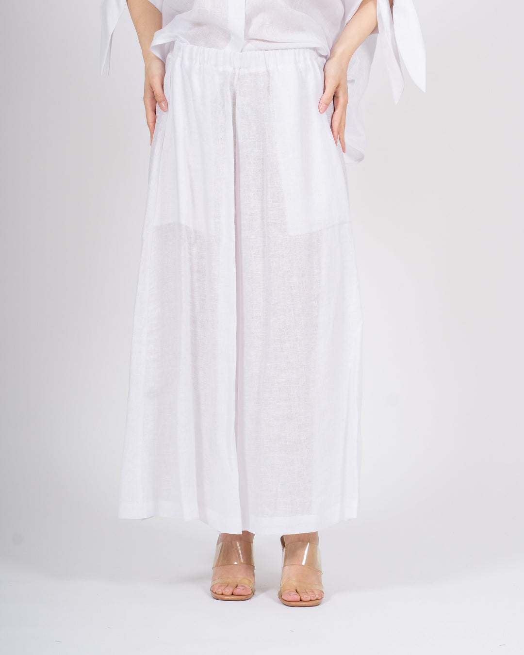Pantagonna Palazzo in Lino Meimeij bianco 