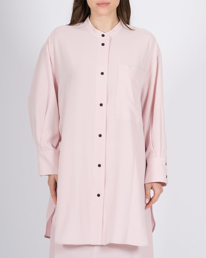 Camicia MEIMEJ Georgette Collo Pistagna con Tascone 