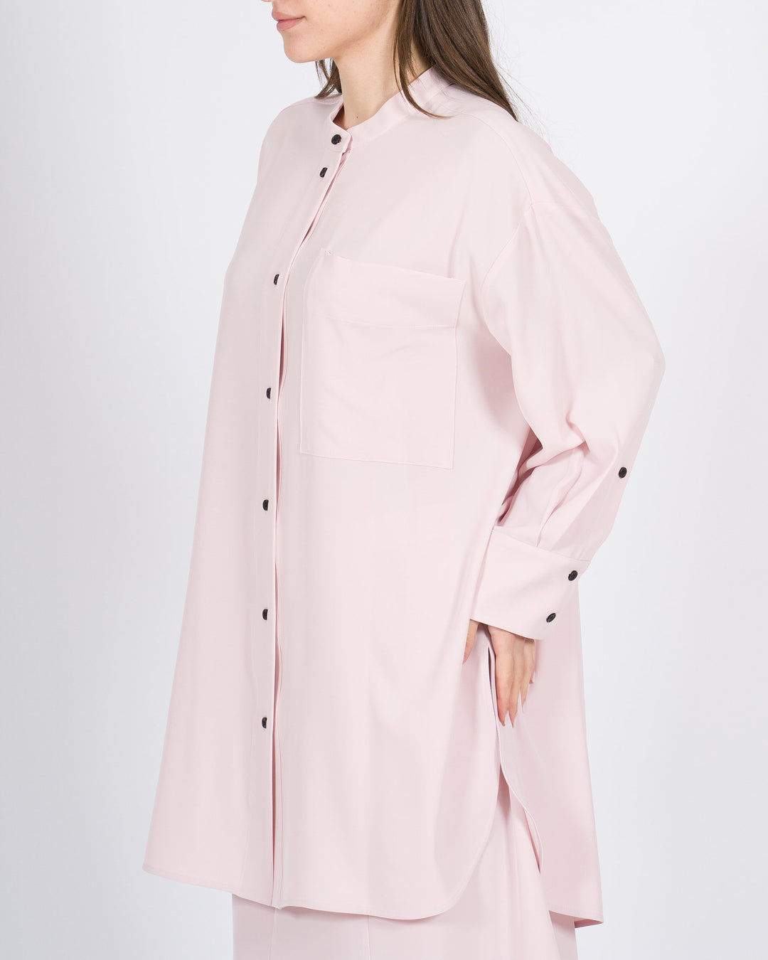 Camicia MEIMEJ Georgette Collo Pistagna con Tascone 