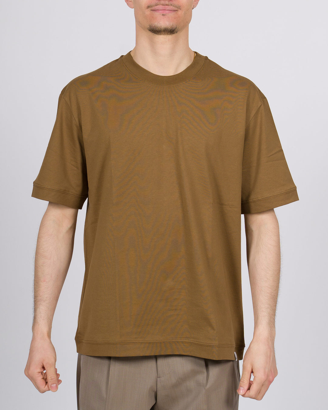 T-shirt cotone bruciato relax uomo 