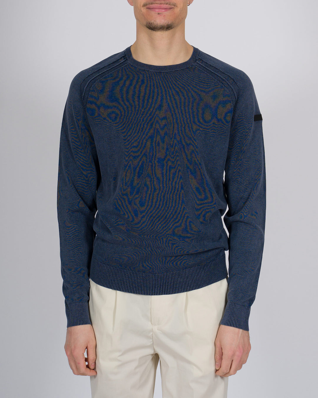 Techno Wash Round 14 Knit blu 