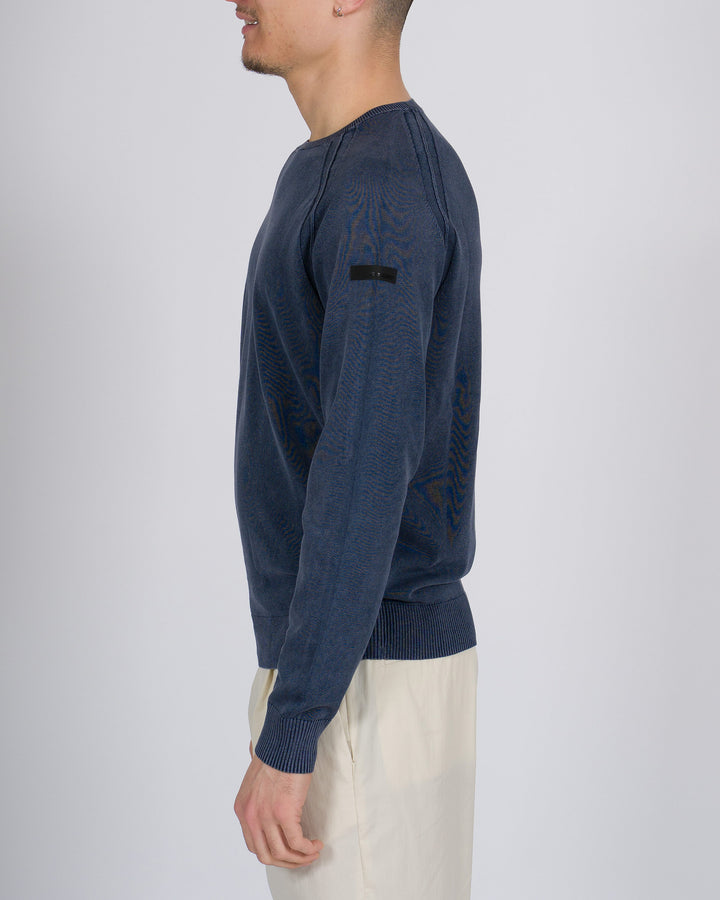 Techno Wash Round 14 Knit blu 