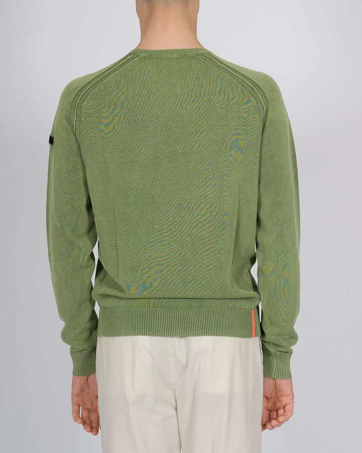 Techno Wash Round 14 Knit verde 