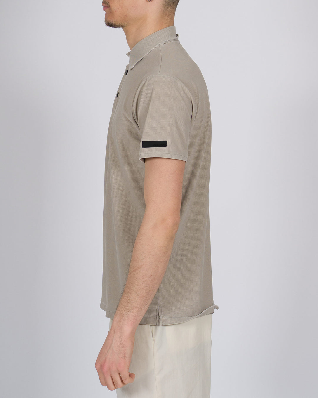 Techno Wash Piquè Polo grigio 