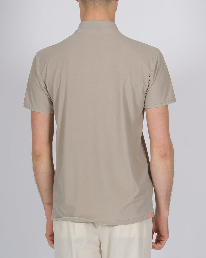 Techno Wash Piquè Polo grigio 