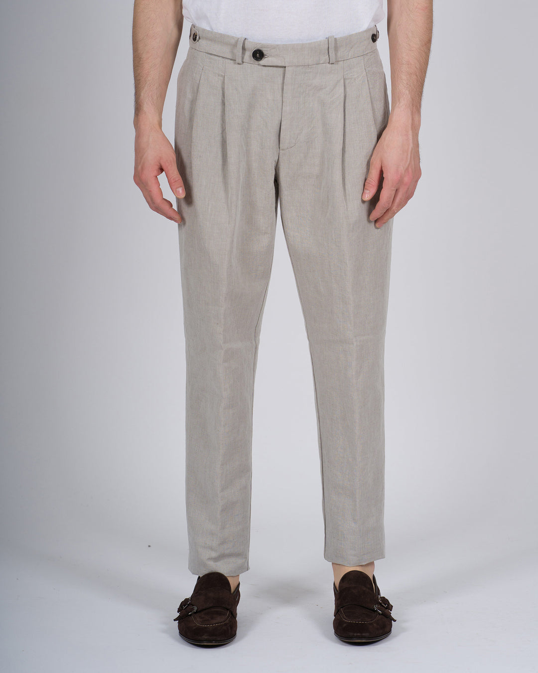 Lynco Chino Double Pence Pant BEIGE 
