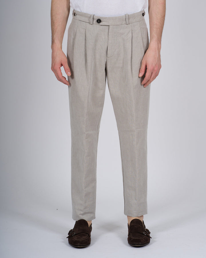 Lynco Chino Double Pence Pant BEIGE 