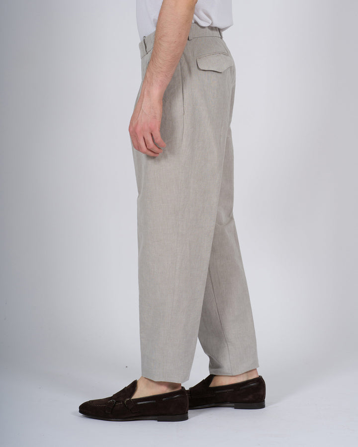 Lynco Chino Double Pence Pant BEIGE 